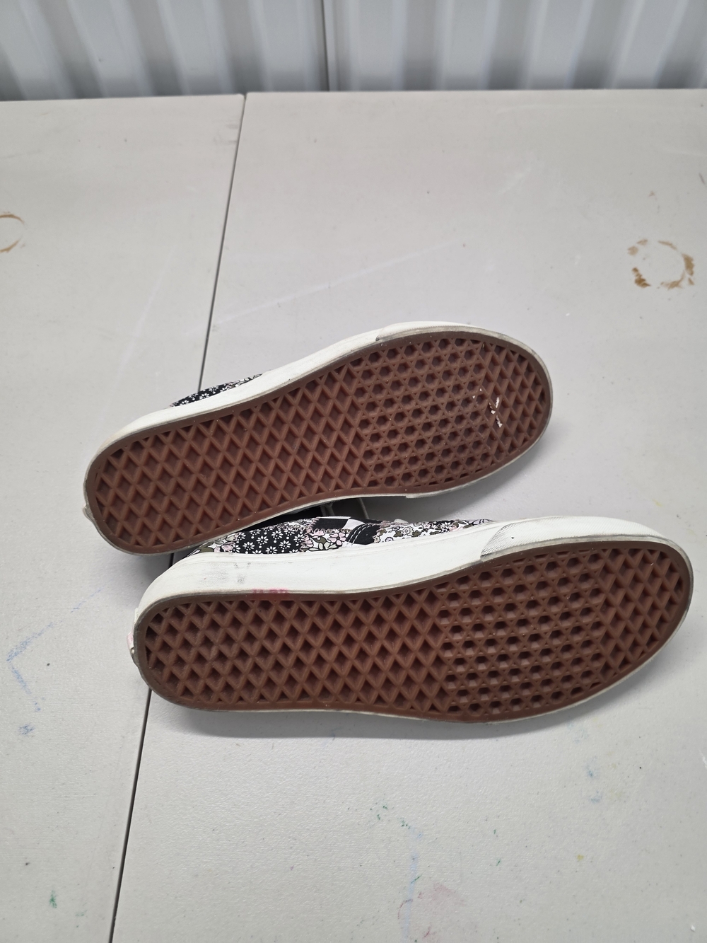 Vans Off The Wall Floral men's size 10 Sneakers Shoes - Picture 5 of 6